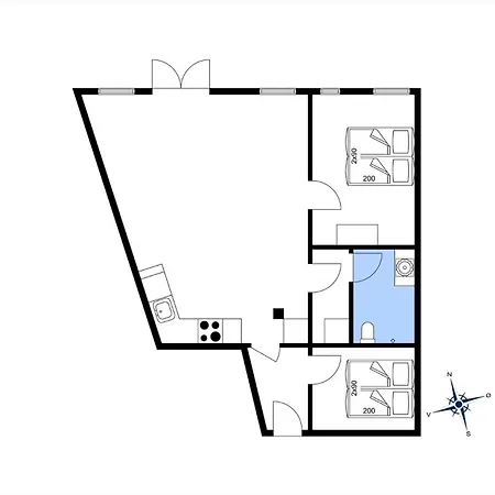 893-hvide-sande-bredgade-1-lejl-3 Апартаменты Хвиде-Санде